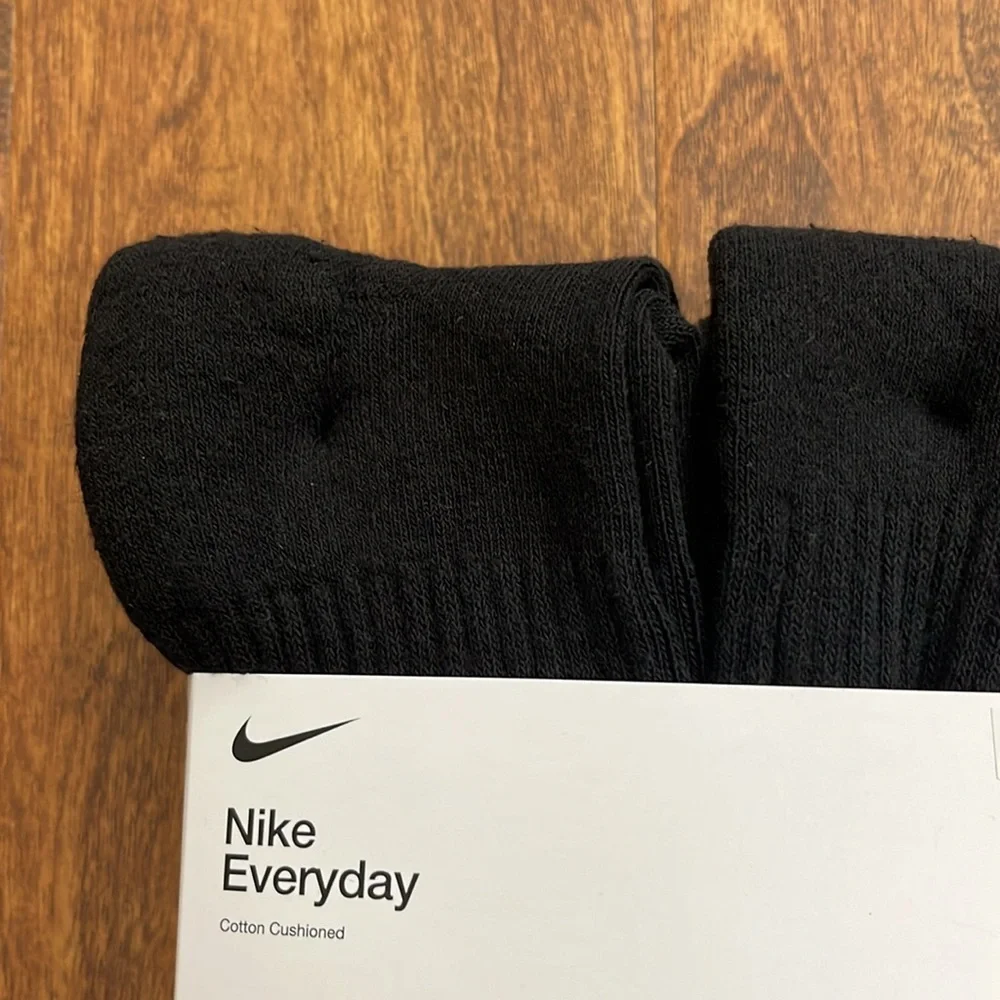 Nike Everyday Crew Cotton Cushioned Socks 6 Pack Size XL
